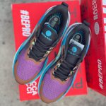 Bacca Bucci Men's Purple Running Shoes | Lightweight Breathable Sports Sneakers for Gym, Walking & Casual Wear