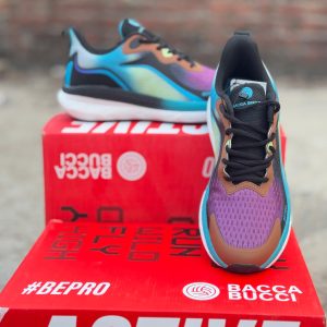 Bacca Bucci Men's Purple Running Shoes | Lightweight Breathable Sports Sneakers for Gym, Walking & Casual Wear