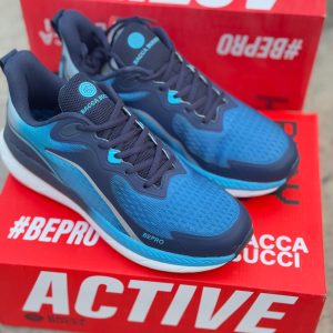 Bacca Bucci Men's Blue Running Shoes | Lightweight Breathable Sports Sneakers for Gym, Walking & Casual Wear