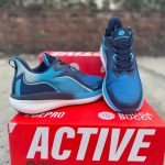 Bacca Bucci Men's Blue Running Shoes | Lightweight Breathable Sports Sneakers for Gym, Walking & Casual Wear