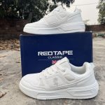 Redtape Classic White Casual Sneakers for Men | Premium Comfort & Stylish Everyday Wear