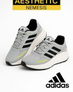 Adidas Grey Running Sneakers Lightweight & Comfortable for Everyday Wear
